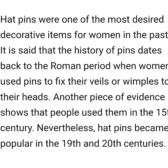 Victorian Era Etruscan Revival Fluer De Lis Hat Pin - Picture 4 of 8